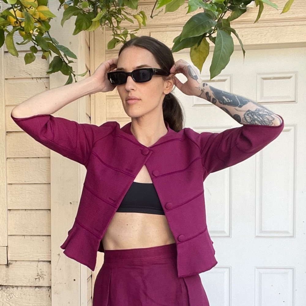 Valentino - Magenta Blazer